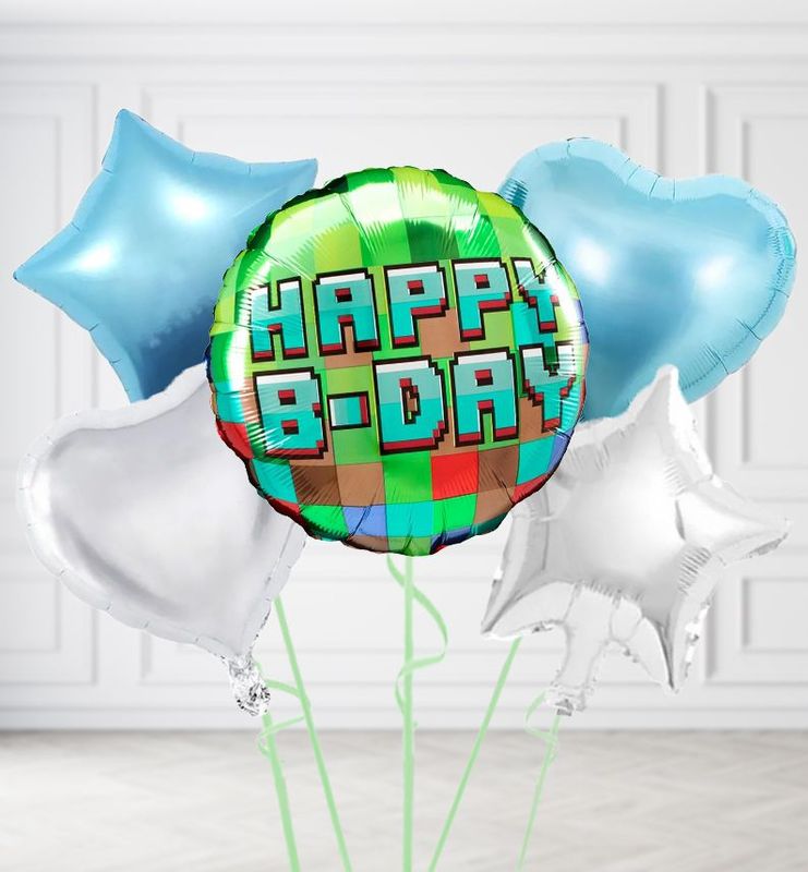 Happy Birthday Gamer Balloons