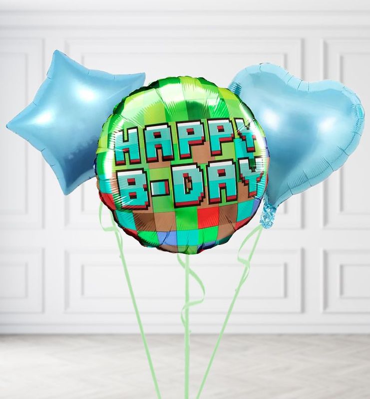 Happy Birthday Gamer Balloons
