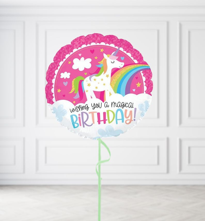 Wishing You a Magical Birthday Balloons, Build a Helium Filled Bunch: No Extras, Build a Bouquet: No Extras