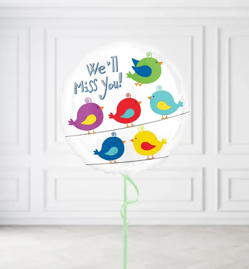We'll Miss You Balloons We'll Miss You Balloons, Build a Helium Filled Bunch: No Extras, Build a Bouquet: No Extras