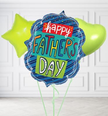 Jumbo Size Fathers Day Confetti Frame Balloons