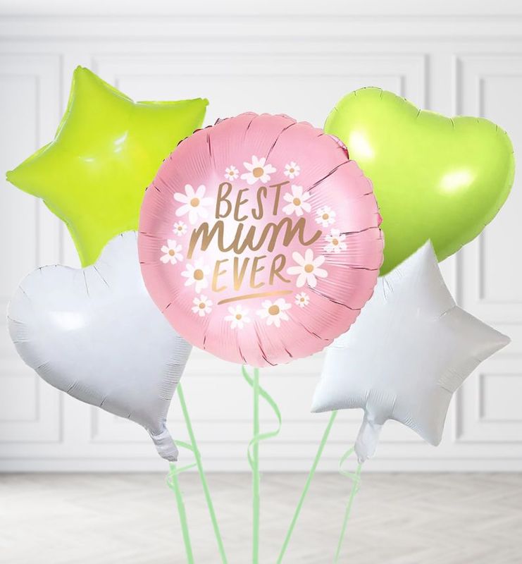 Best Mum Ever Daisy Balloons