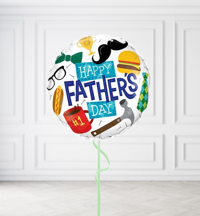 Everything Happy Fathers Day Balloons Everything Happy Fathers Day Balloons, Build a Helium Filled Bunch: No Extras, Build a Bouquet: No Extras