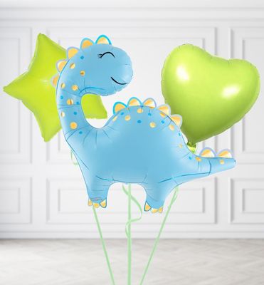 Jumbo Blue Dinosaur Balloons