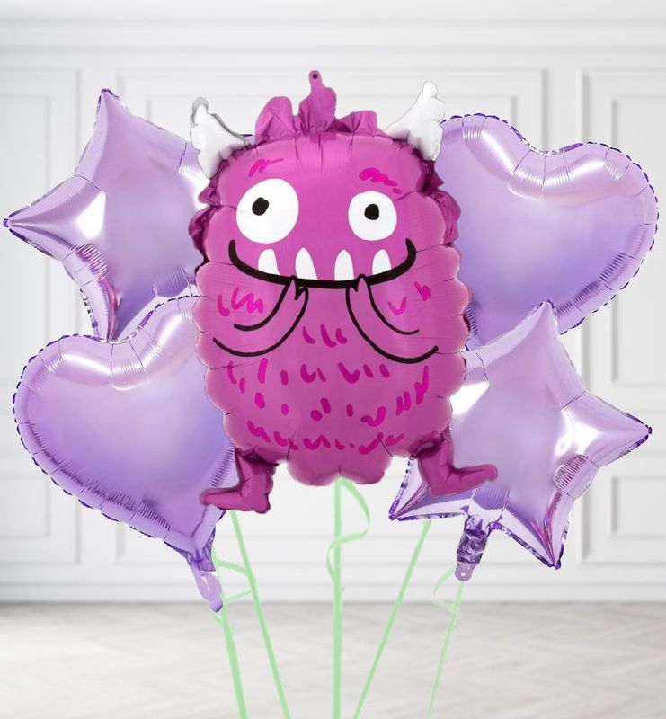 Purple Monster Balloons