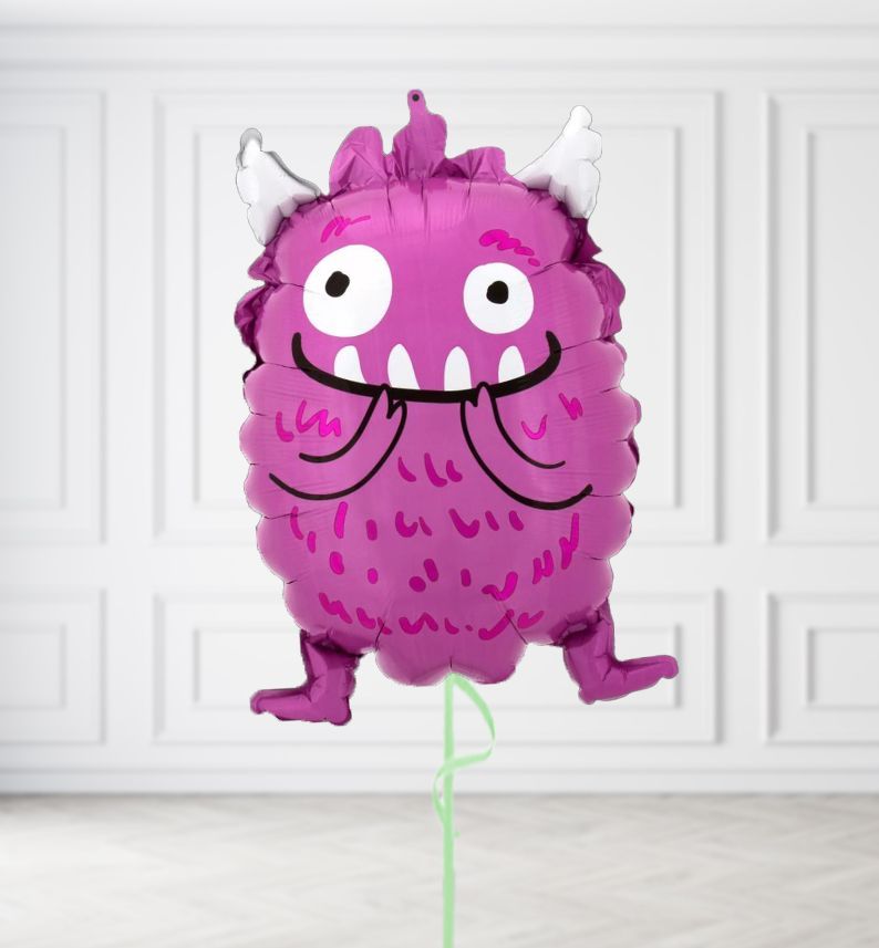 Purple Monster Balloons, Build a Bunch: No Extras, Build a Bouquet: No Extras