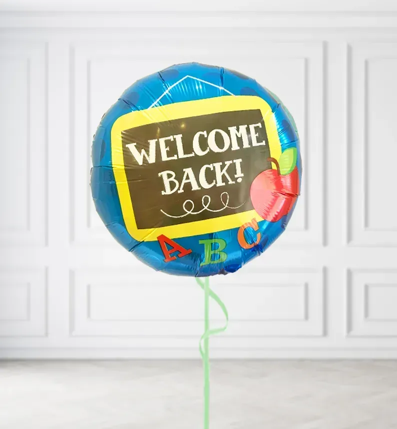 Welcome Back Balloons Welcome Back Balloons, Build a Helium Filled Bunch: No Extras, Build a Bouquet: No Extras