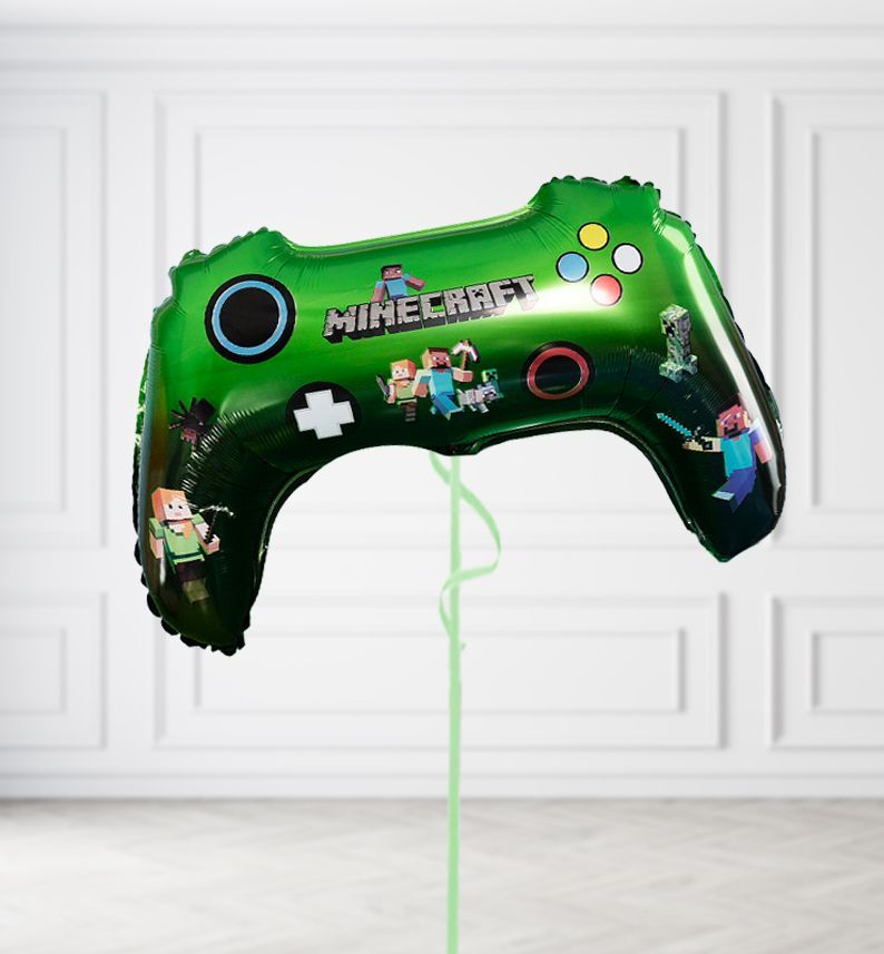 Minecraft Game Controller Balloons, Build a Helium Filled Bunch: No Extras, Build a Bouquet: No Extras