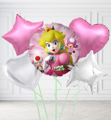 Super Mario Princess Peach Round Balloons