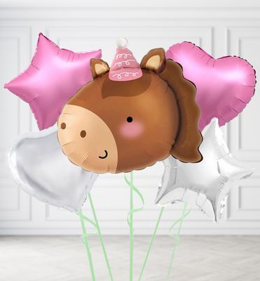 Pony Head Balloons