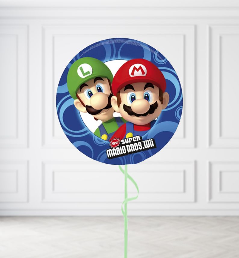 Mario and Luigi Wii Balloons, Build a Helium Filled Bunch: No Extras, Build a Bouquet: No Extras
