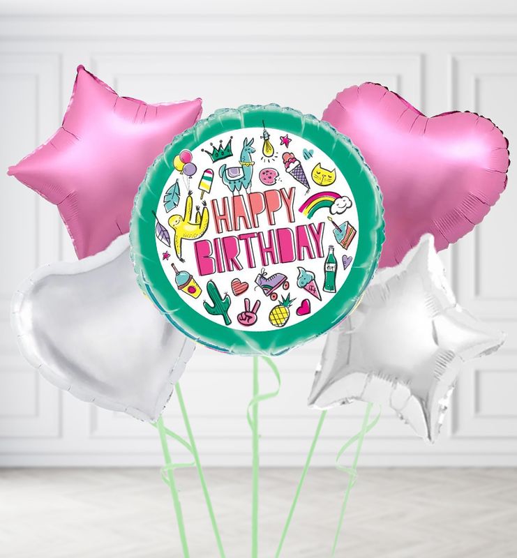 Happy Birthday Favourite Things Balloons Happy Birthday Favourite Things Balloons