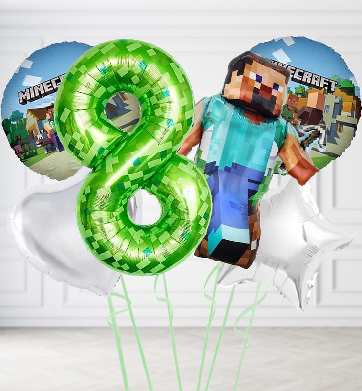 Minecraft Pixel Number Collection Balloons Minecraft Pixel Number Collection Balloons