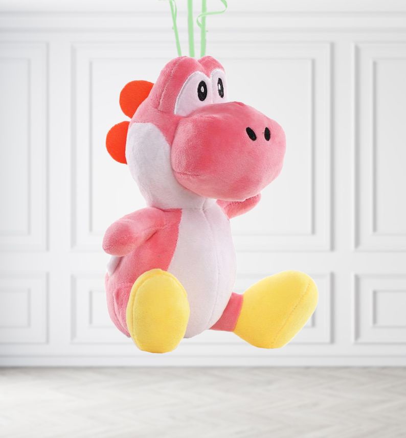 Pink Yoshi Plush Balloon Weight Pink Yoshi Plush Balloon Weight