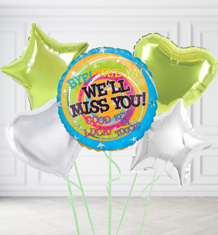 We'll Miss You Round Balloon We'll Miss You Round Balloon