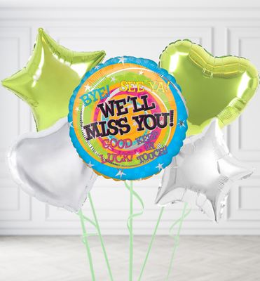 We'll Miss You Round Balloon We'll Miss You Round Balloon