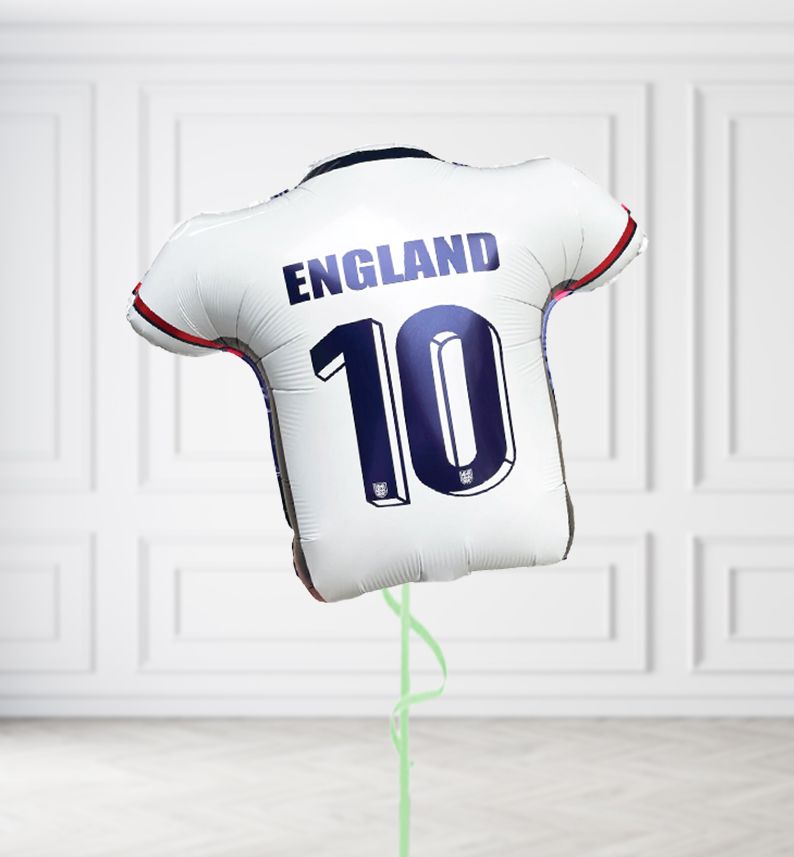 England Shirt Balloons England Shirt Balloons, Build a Helium Filled Bunch: No Extras, Build a Bouquet: No Extras