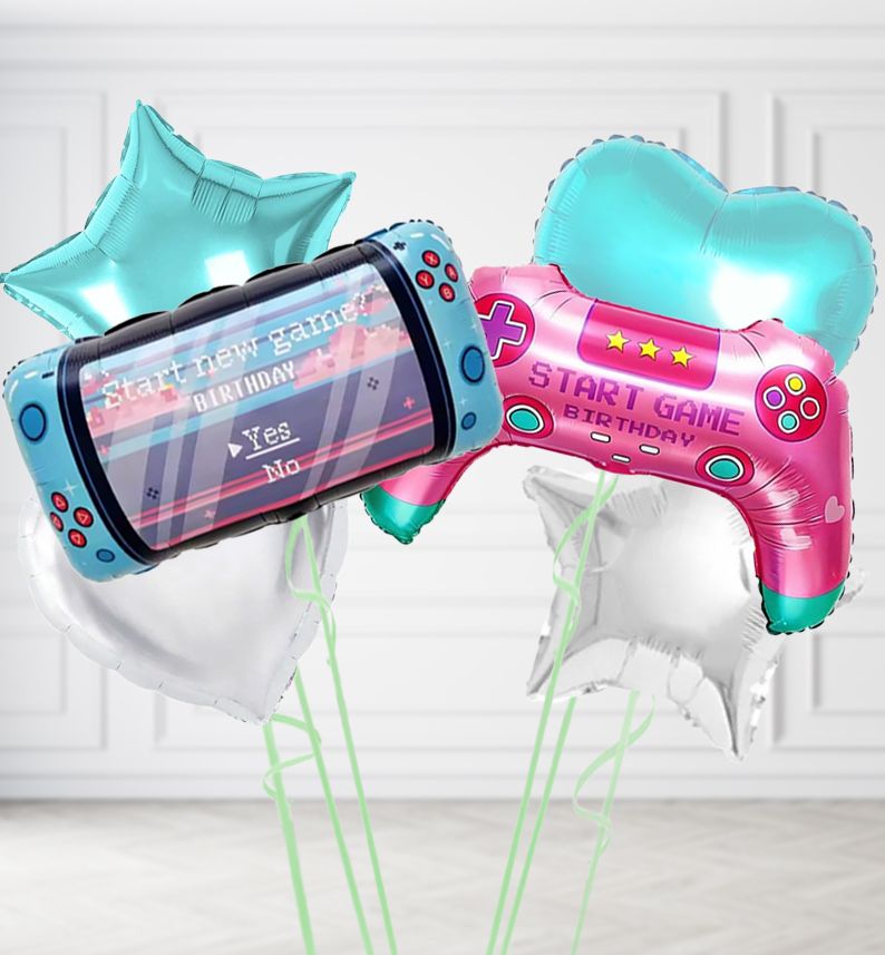 Retro Game Console Balloons