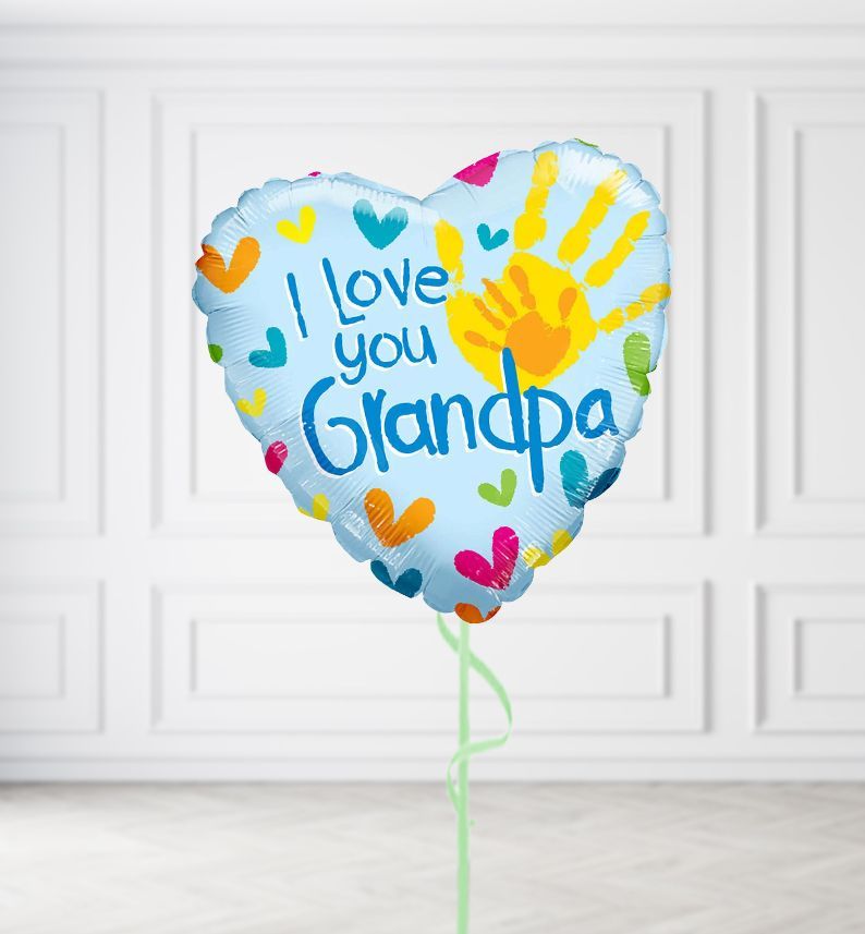 I Love You Grandpa Balloons, Build a Helium Filled Bunch: No Extras, Build a Bouquet: No Extras