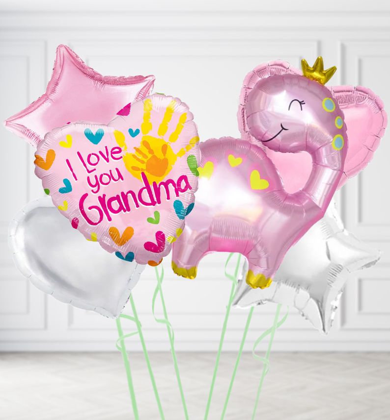 I Love You Grandma Balloons