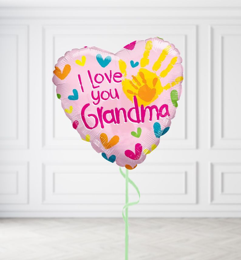 I Love You Grandma Balloons I Love You Grandma Balloons, Build a Helium Filled Bunch: No Extras, Build a Bouquet: No Extras