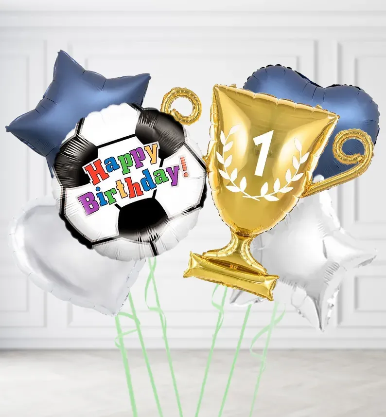 Happy Birthday Football Balloon