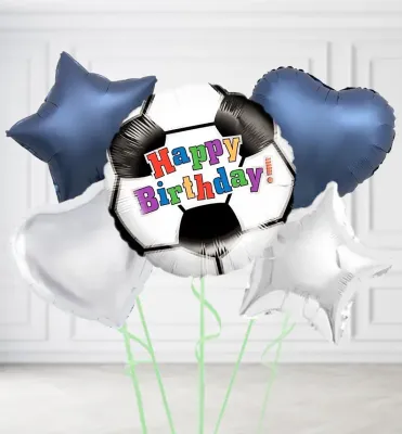 Happy Birthday Football Balloons Happy Birthday Football Balloons