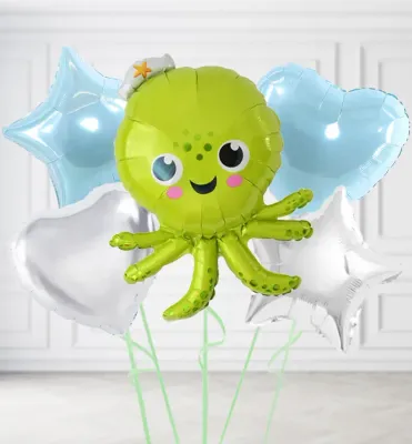 Green Octopus Balloons Green Octopus Balloons