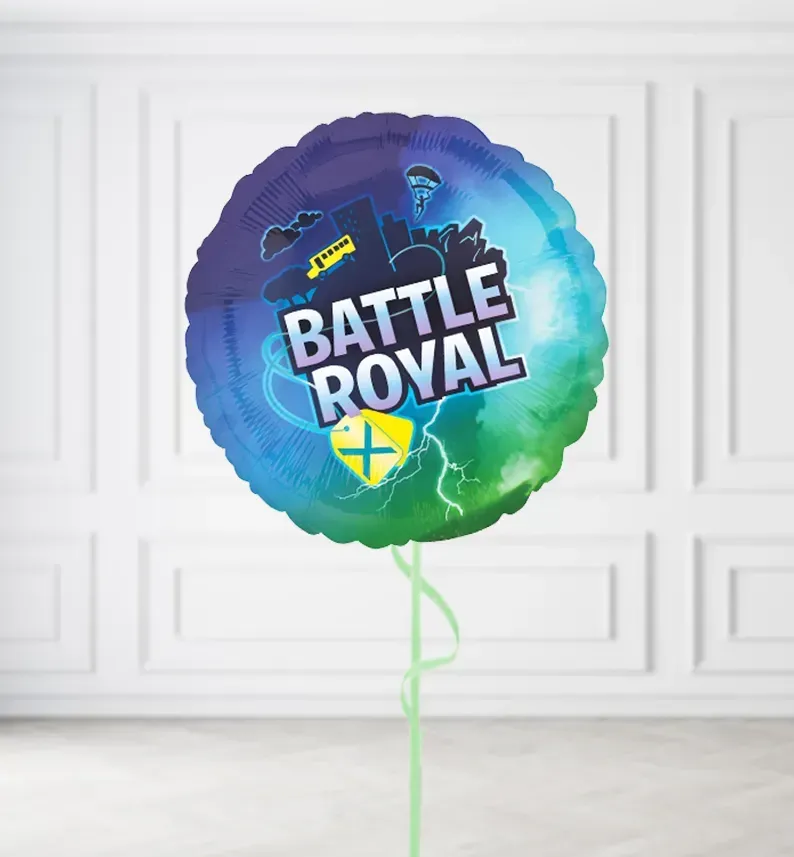 Battle Royal Round Balloons Battle Royal Round Balloons, Build a Helium Filled Bunch: No Extras, Build a Bouquet: No Extras