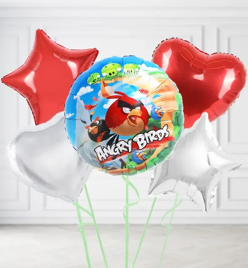 Angry Birds Round Balloons