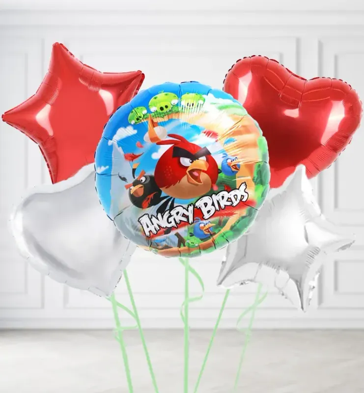 Angry Birds Round Balloons Angry Birds Round Balloons
