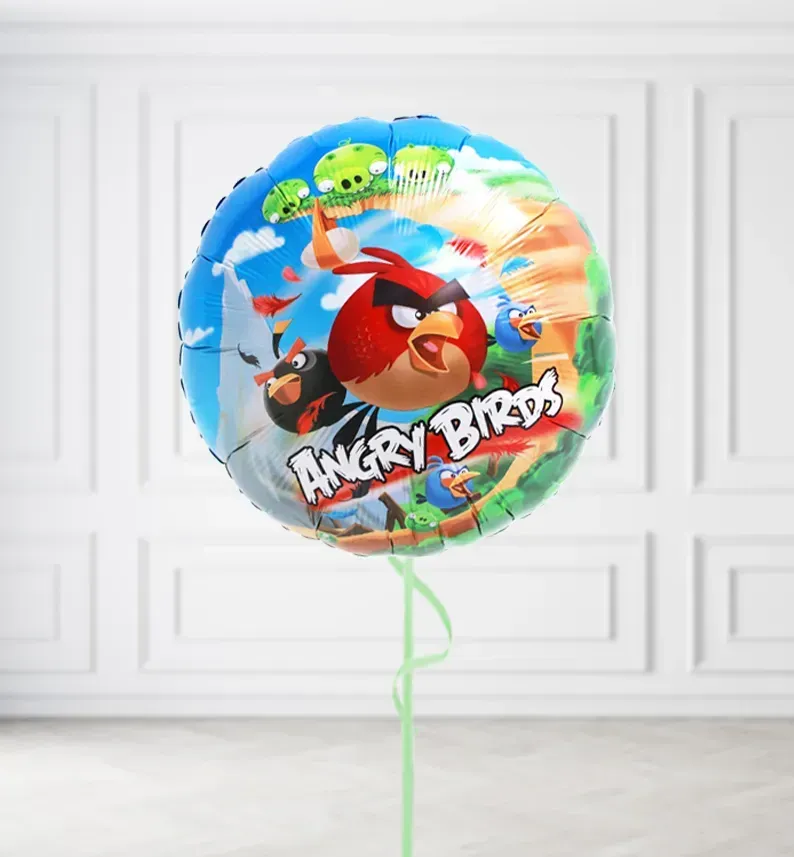 Angry Birds Round Balloons, Build a Helium Filled Bunch: No Extras, Build a Bouquet: No Extras