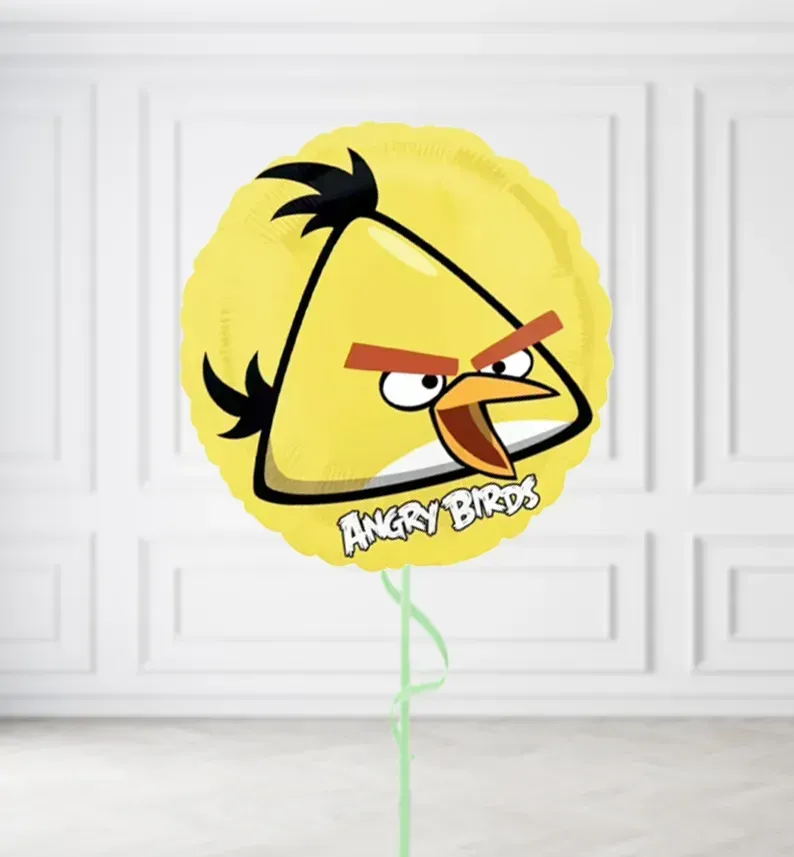 Yellow Angry Birds Balloons Yellow Angry Birds Balloons, Build a Helium Filled Bunch: No Extras, Build a Bouquet: No Extras