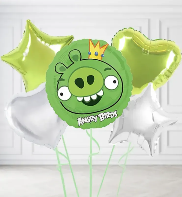 Angry Birds Green Pig Balloons