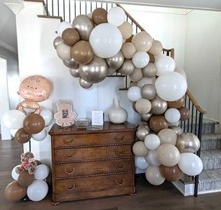 DIY Sand and White Balloon Kit