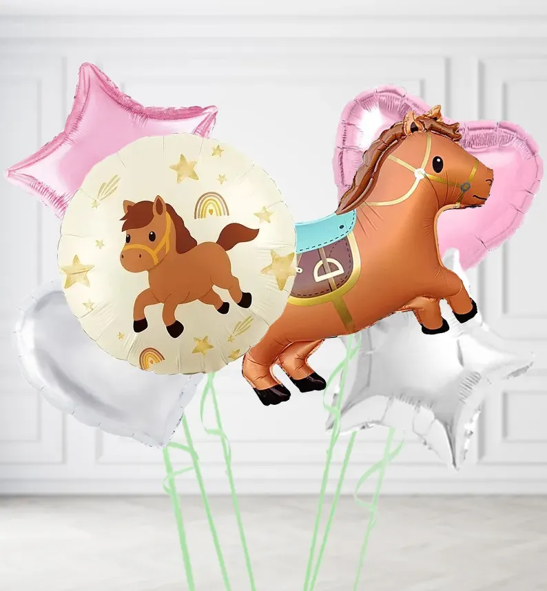 Pony Round Balloon
