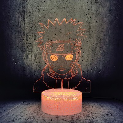 3D Naruto LED Light