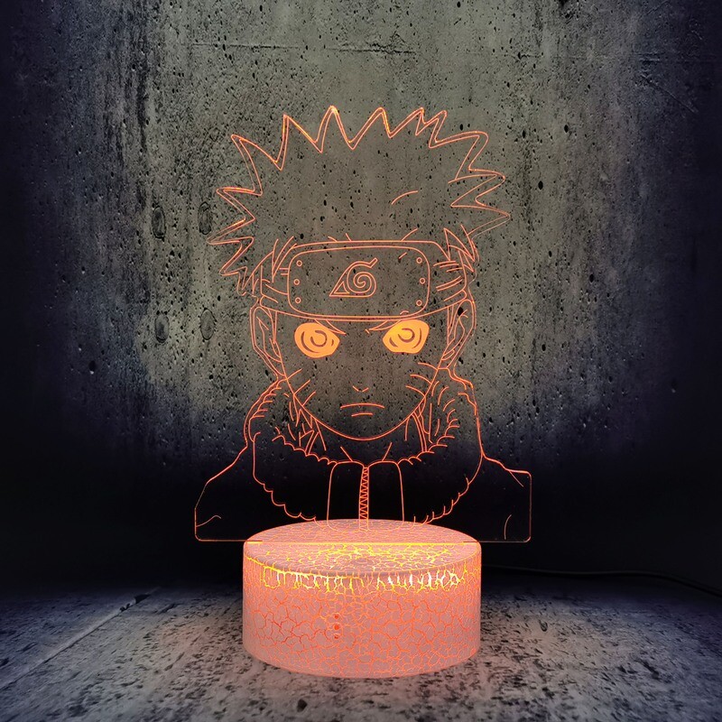 3D Naruto LED Light
