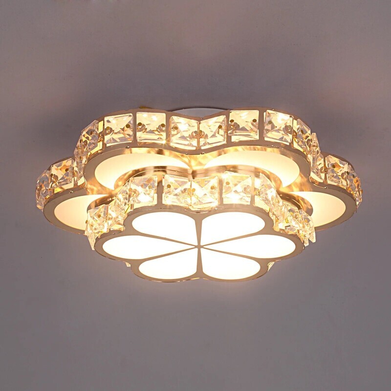 Alhambra inspired Crystal Led Ceiling Light