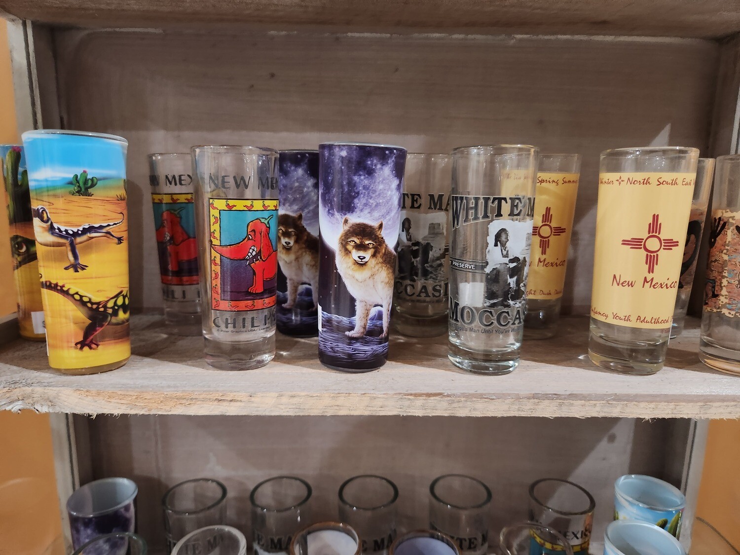 Assorted Triple Shooter Shot Glasses