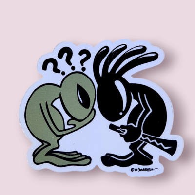 Alien Koko Sticker