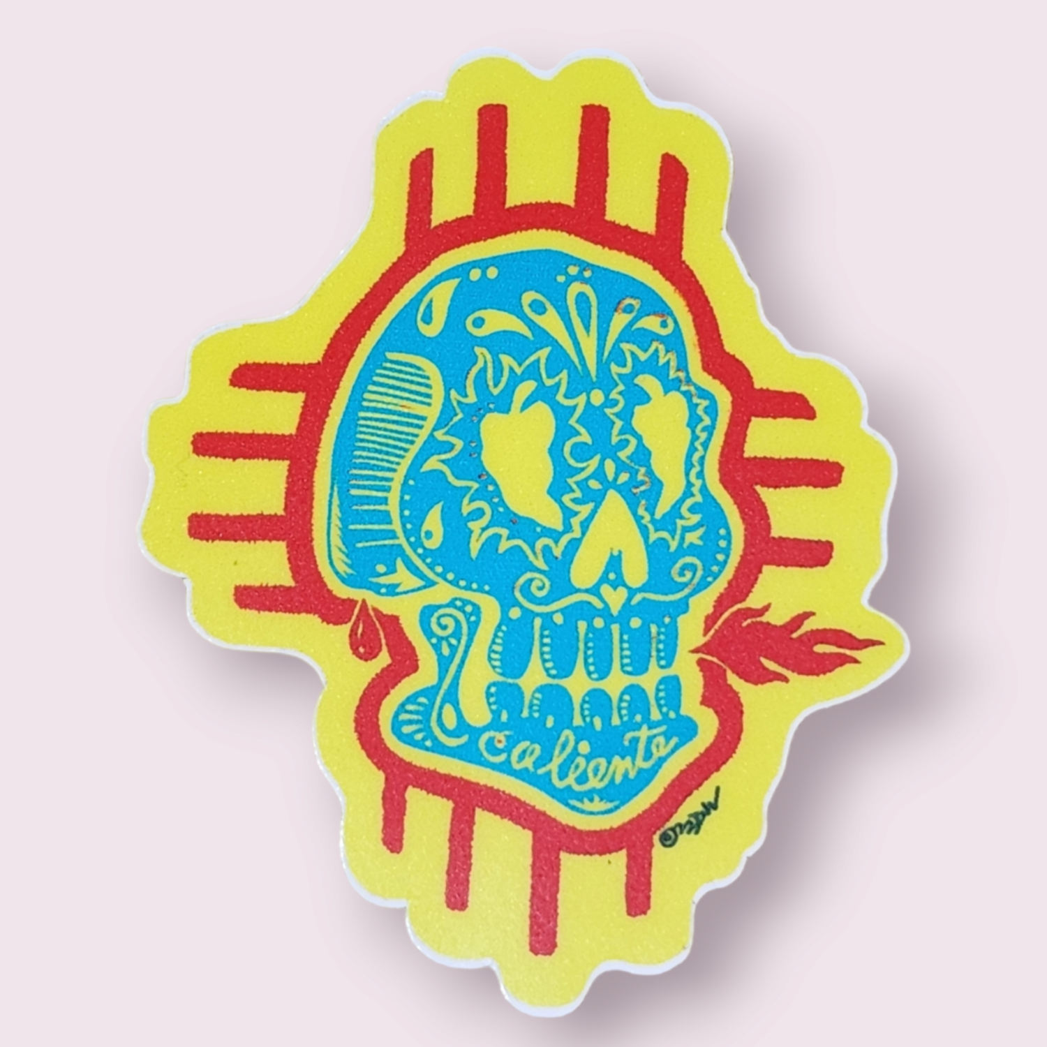 Caliente Sticker