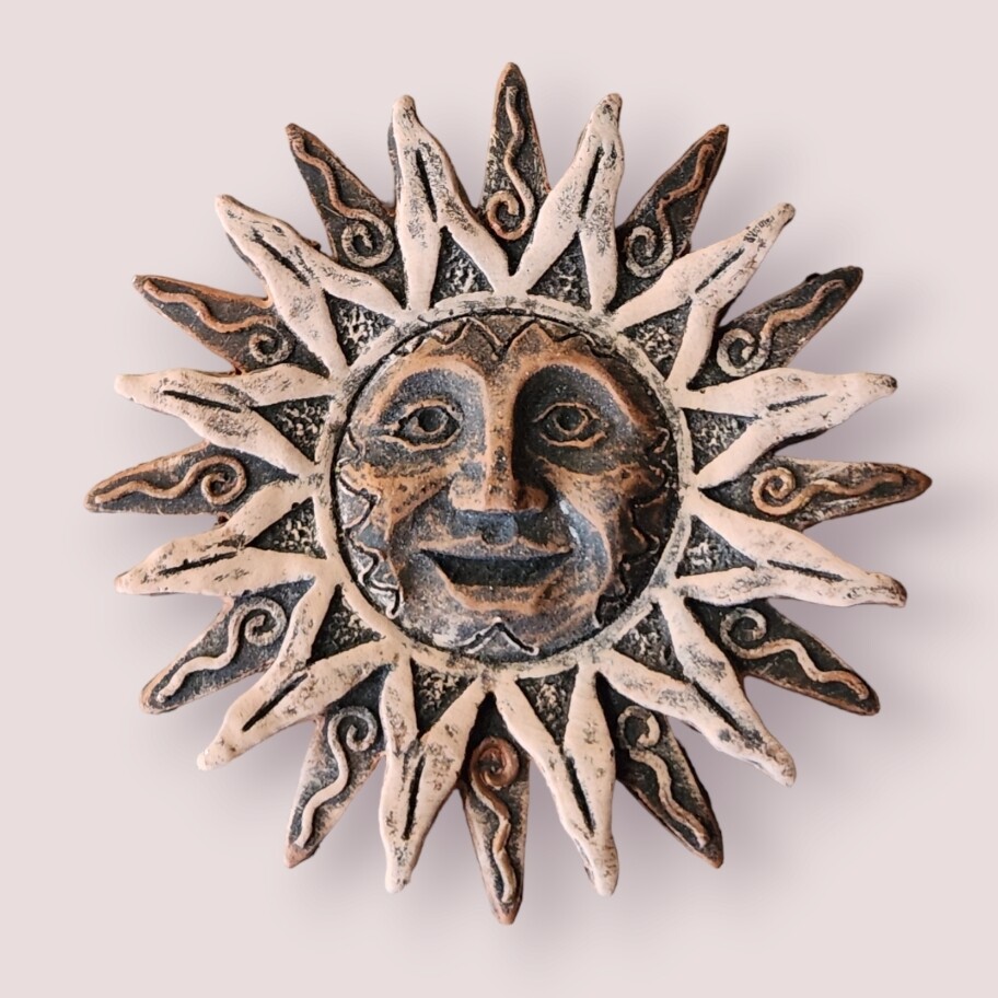 Clay Sun Wall Decor