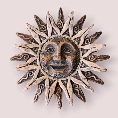 Clay Sun Wall Decor