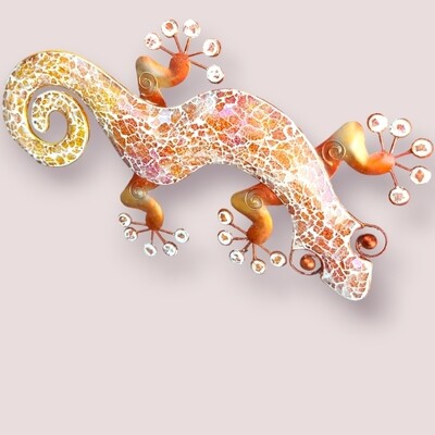 Mosaic Gecko Decor