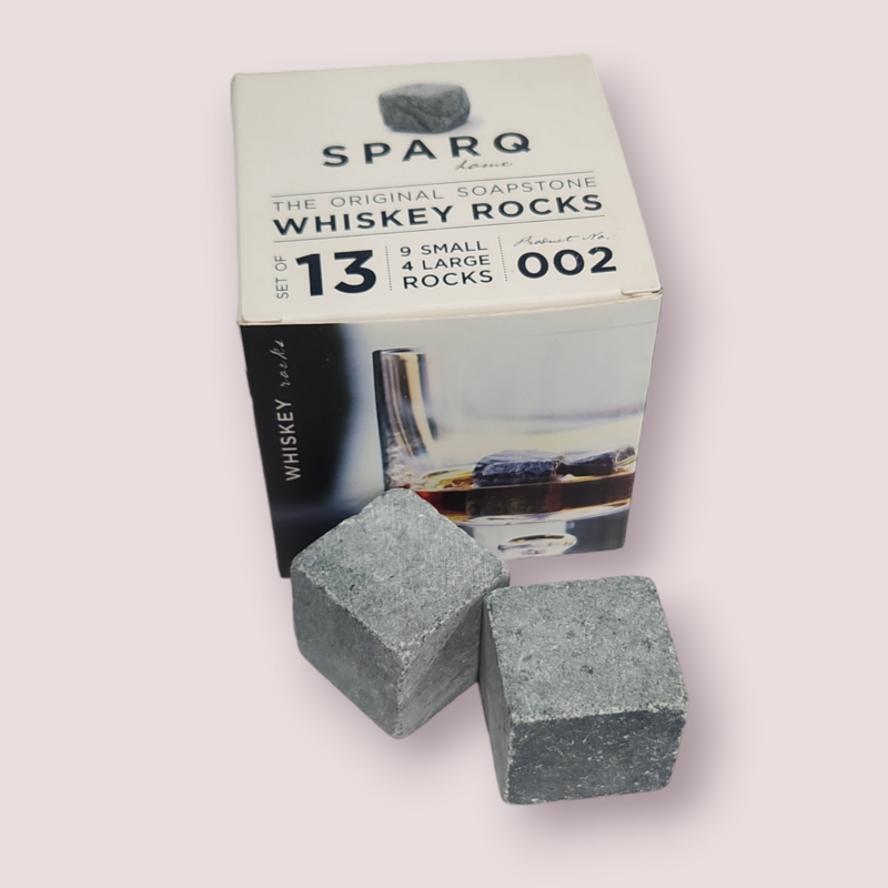 Sparq The Original Soapstone Whiskey Rocks