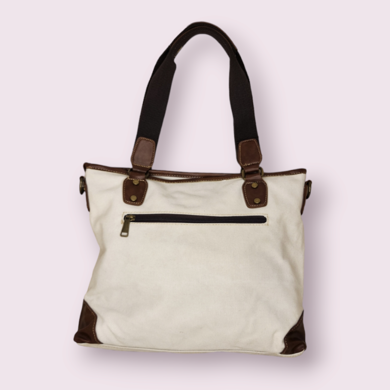 Tan Canvas Bag 16"