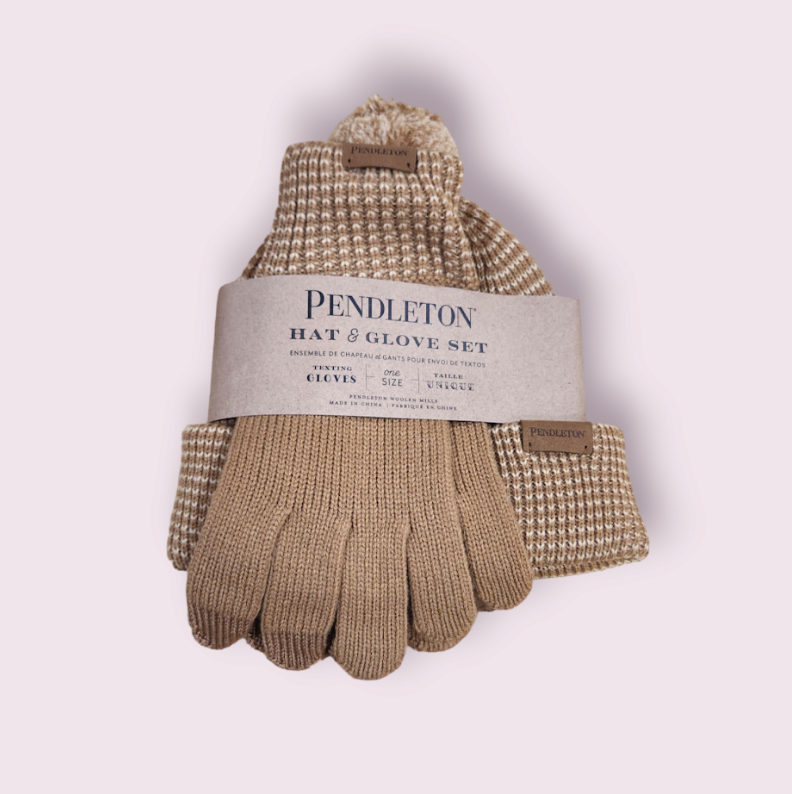 Hat &amp; Glove Set, name: Tan