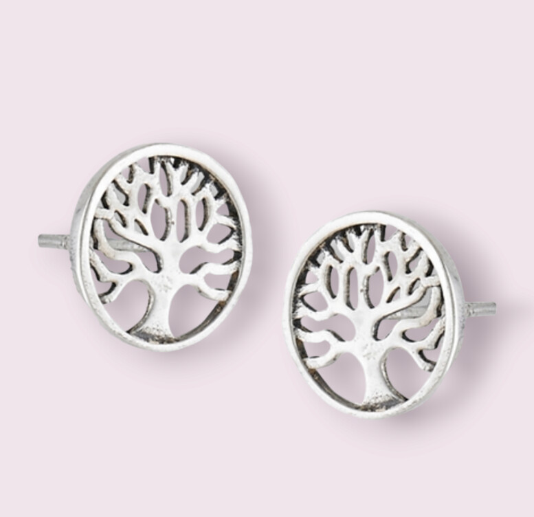 Tree of Life Stud Earring