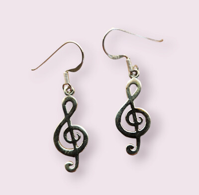 Clef Note Earring